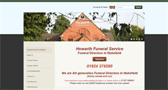 Desktop Screenshot of howarthfunerals.co.uk