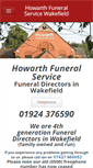 Mobile Screenshot of howarthfunerals.co.uk